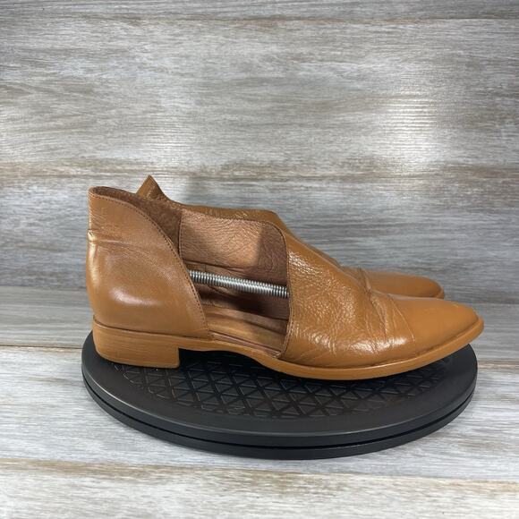 Free People Women’s Royale D'Orsay Point Flats Size EU 41 US 10.5 Made In Spain - Picture 4 of 11